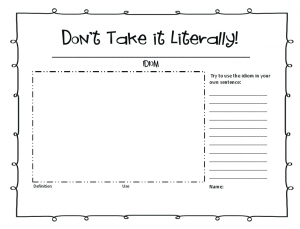 Printables Idiom Worksheets idiom worksheets 4th grade for kids idioms choices activity page we have done a few of them ants in your pants let the cat out of