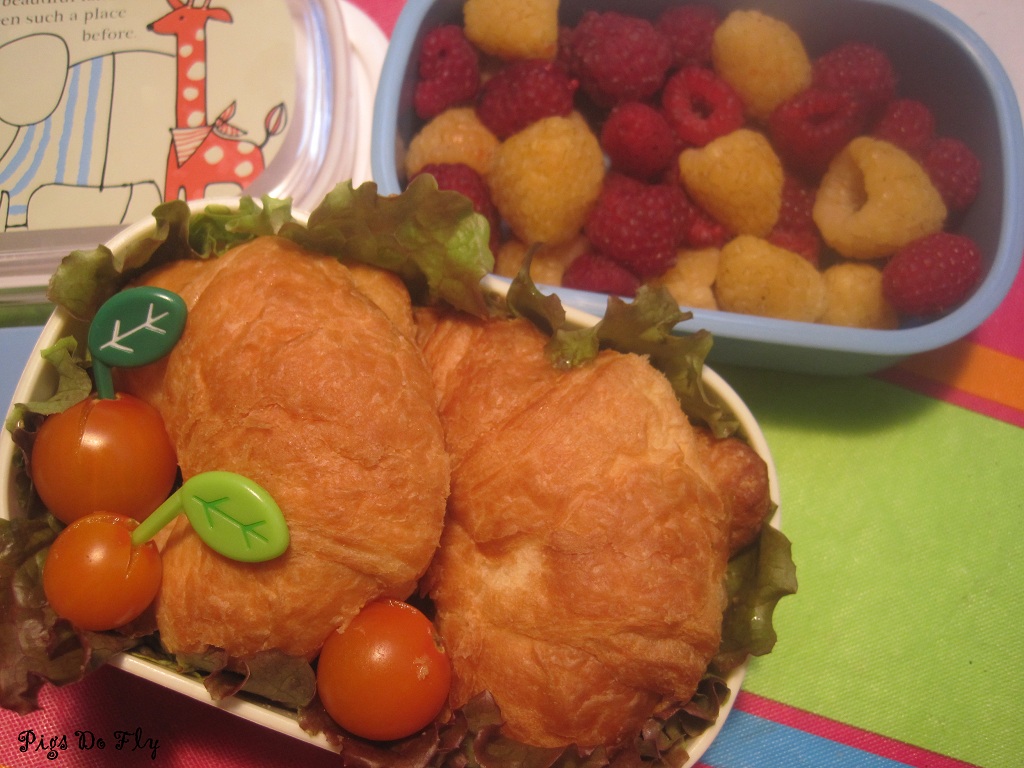 crescent roll bento